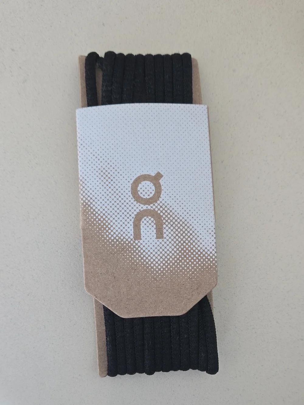 On Running Black Ribbed Crew Socks